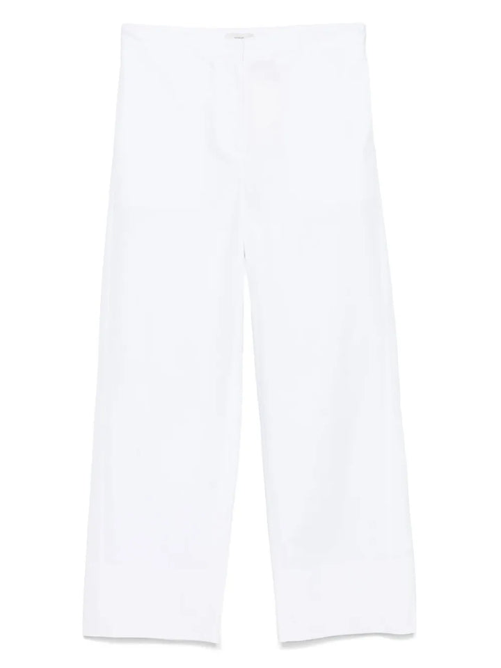 Toteme PANTS - White | 00d43cfa93632f8061e6b1fd7270a4c3da545904