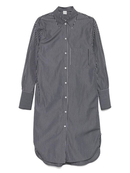 Striped Shirt Dress