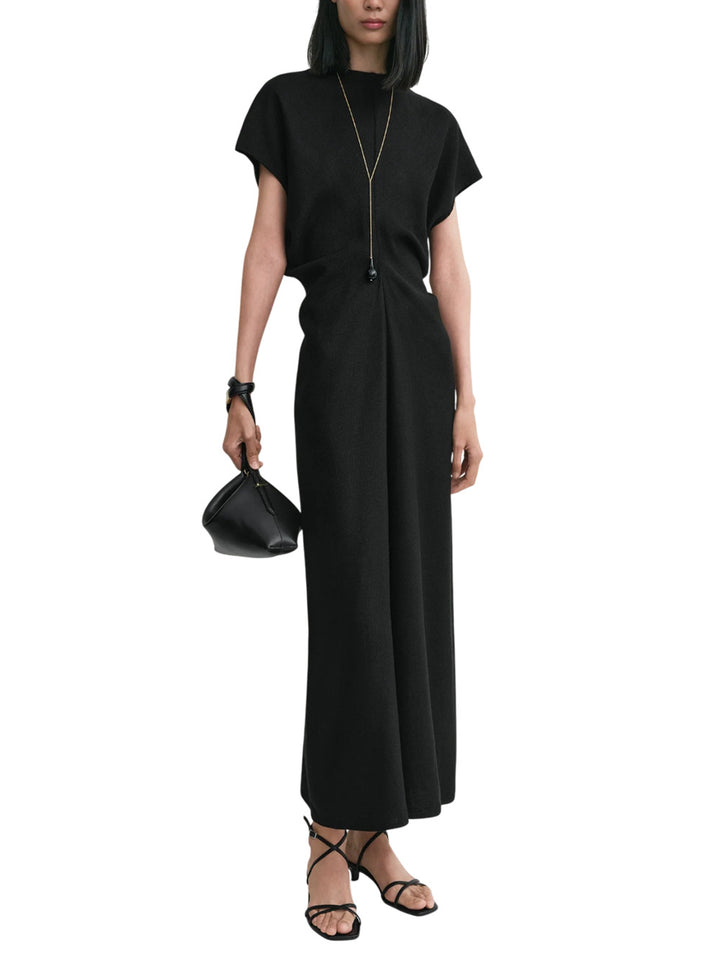 Toteme DRESS - Black | 1cee2179bb13df8839aeb30a0f6b4e354fa39bf4