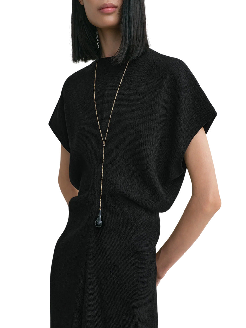 Toteme DRESS - Black | f1cb2c7fa32f96c2b9199c387706fb2e1caeba28