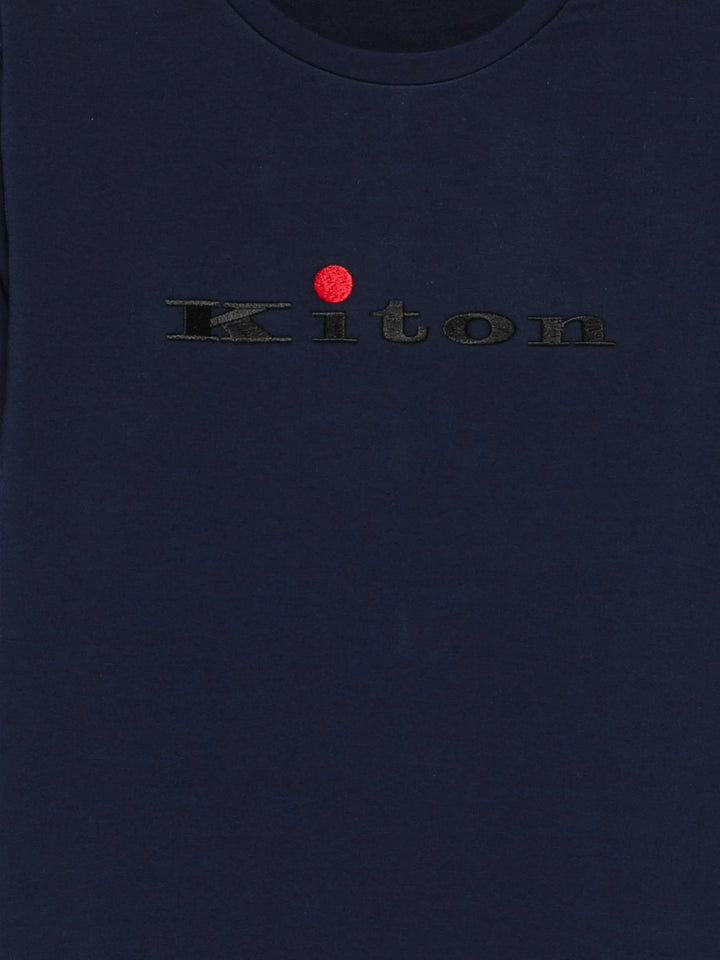 Kiton SWEATSHIRT - Blue | 250b4cf243e10d86d2e602bd155b4053cec23882