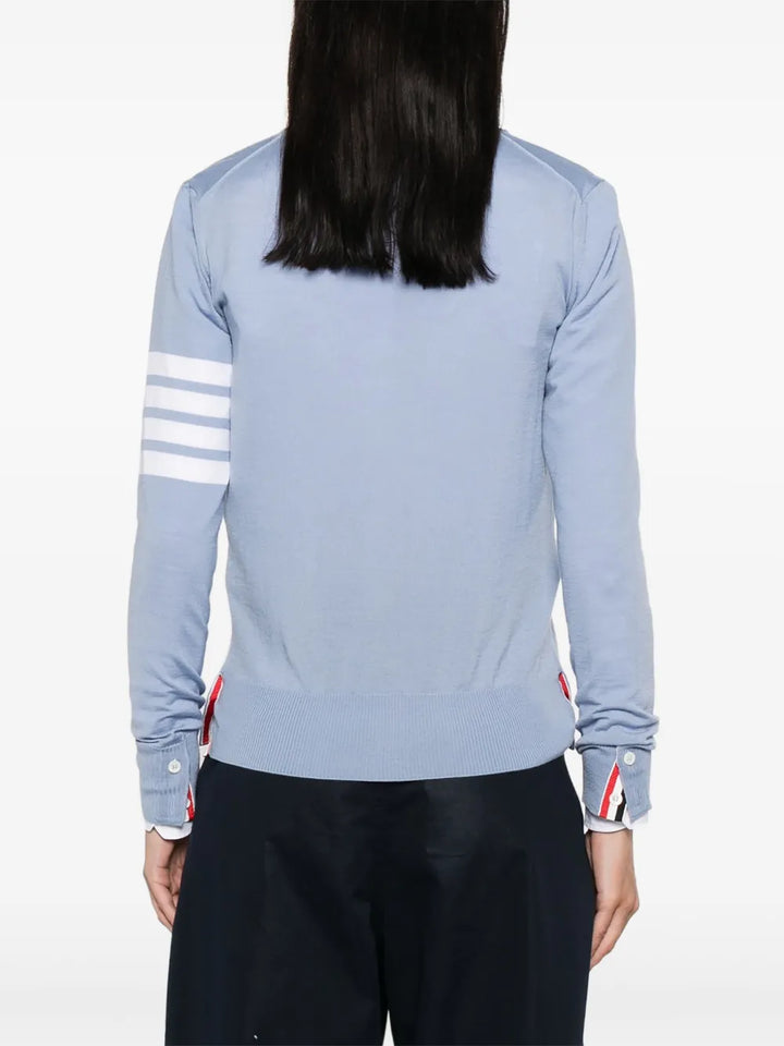 Thom Browne SWEATER - Blue | 6979c8f05ab27587975e77b2a0d92b14b3d5ced5
