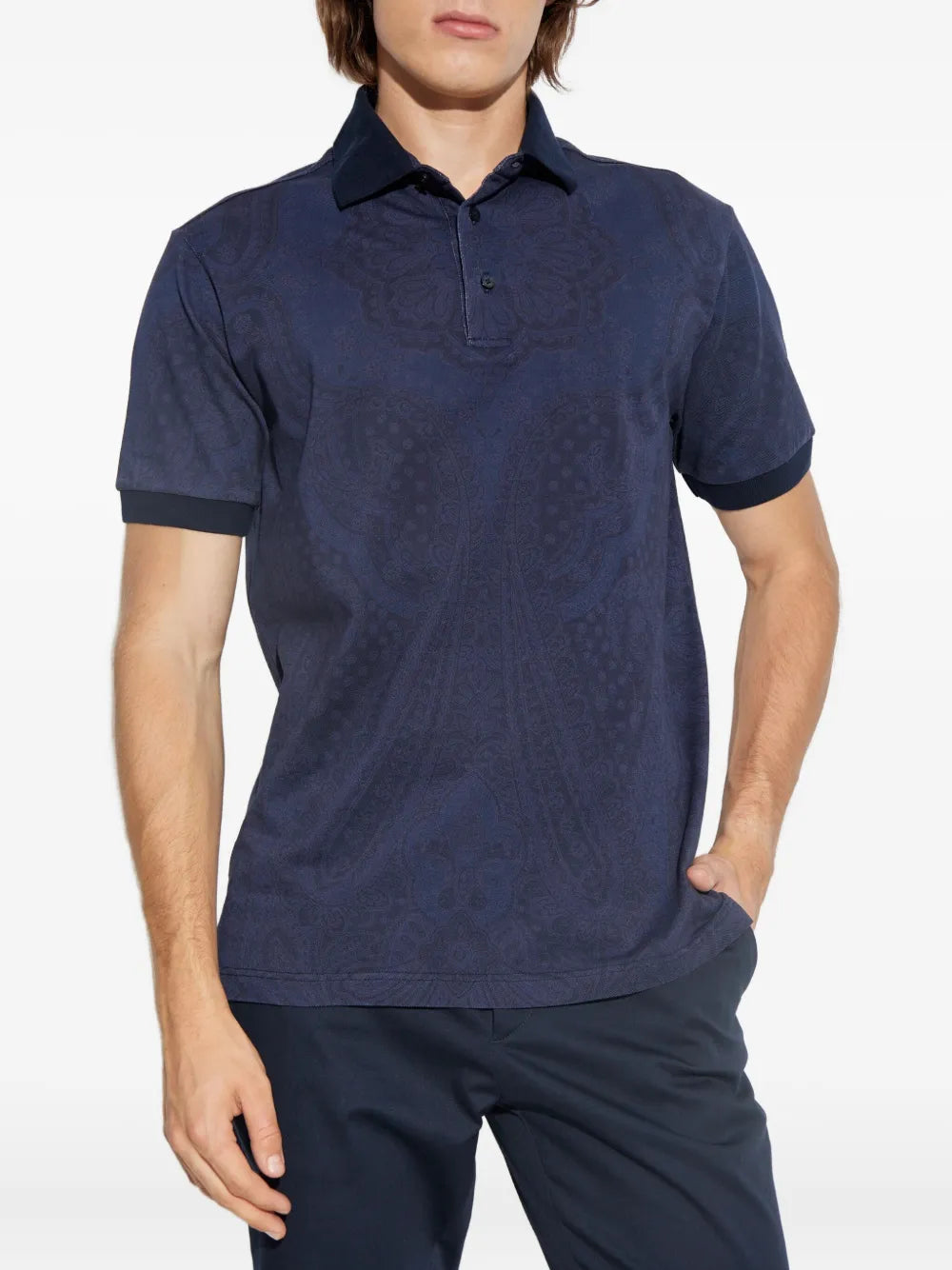 Etro POLO - Blue | acbadf69cee2265948b7e2d140fab3d8cde46376