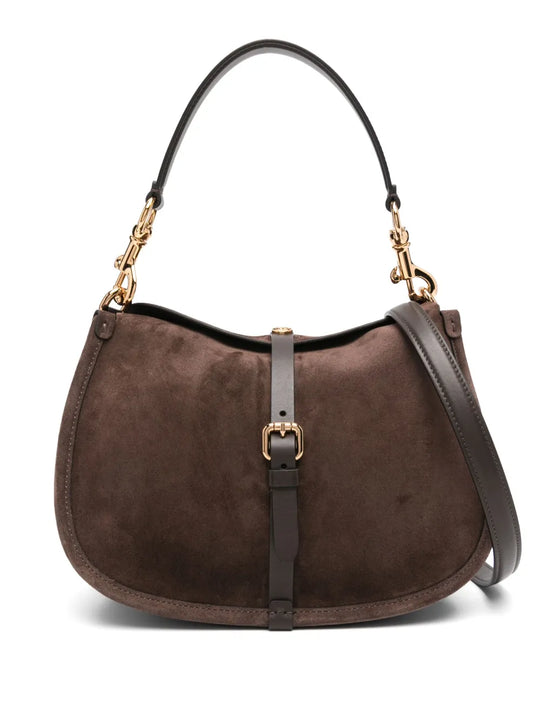 Suede Shoulder Bag