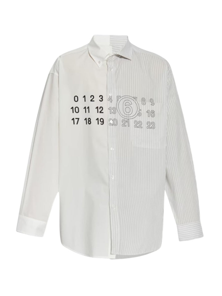 Mm6 Maison Margiela SHIRT - White | cba47353549cc81aa76fa8587b8edd53e462dfbc