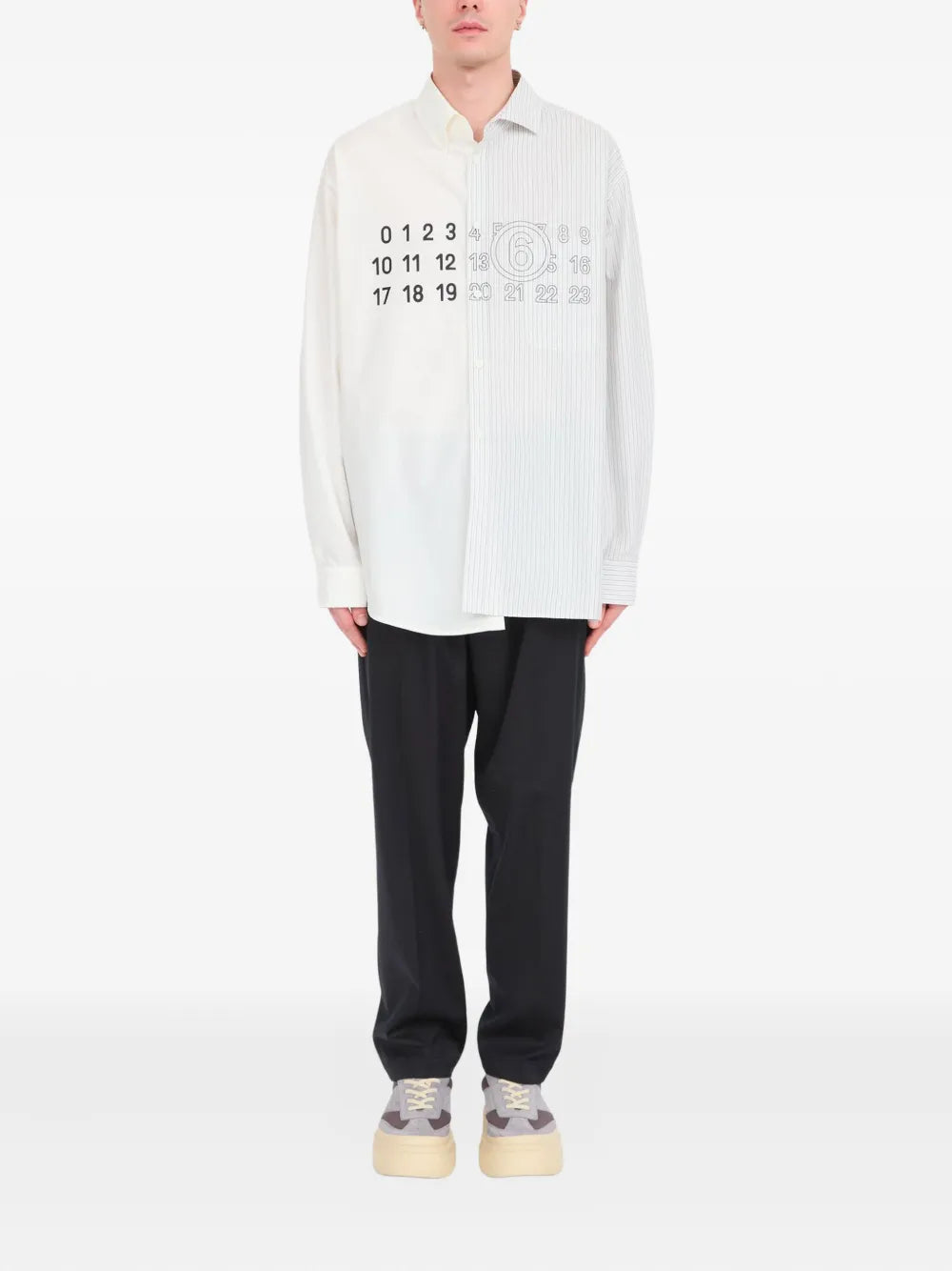 Mm6 Maison Margiela SHIRT - White | 905cab0bef50ade2807bc6eb3166815a530b0e85