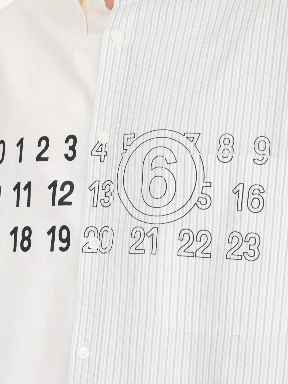 Mm6 Maison Margiela SHIRT - White | 9e722d885c3f42933f86b8d0a54ae66f3bc2a74d