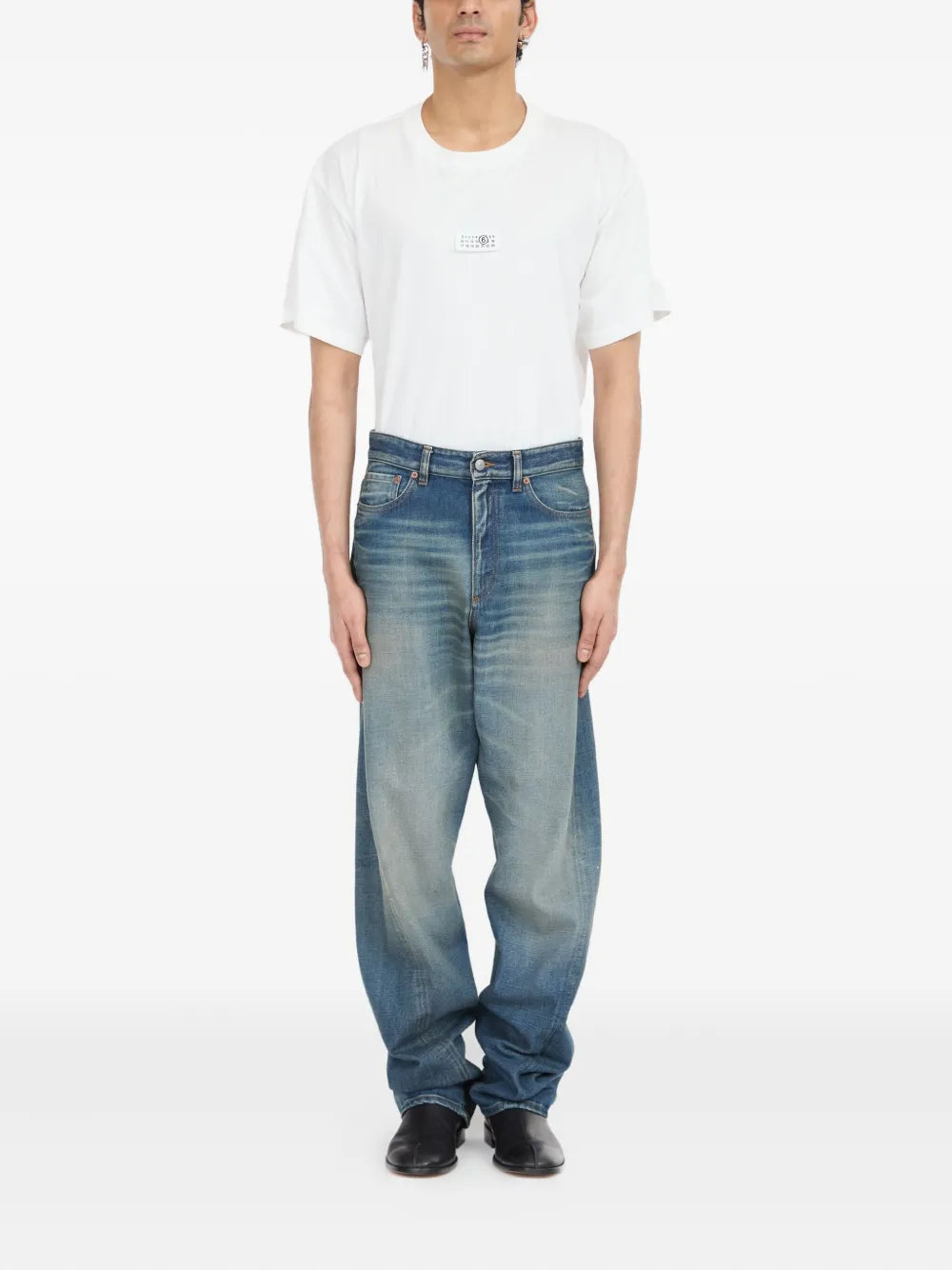 Mm6 Maison Margiela JEANS - Blue | 5c457b3f677da302a62f010006199e5a762a6778