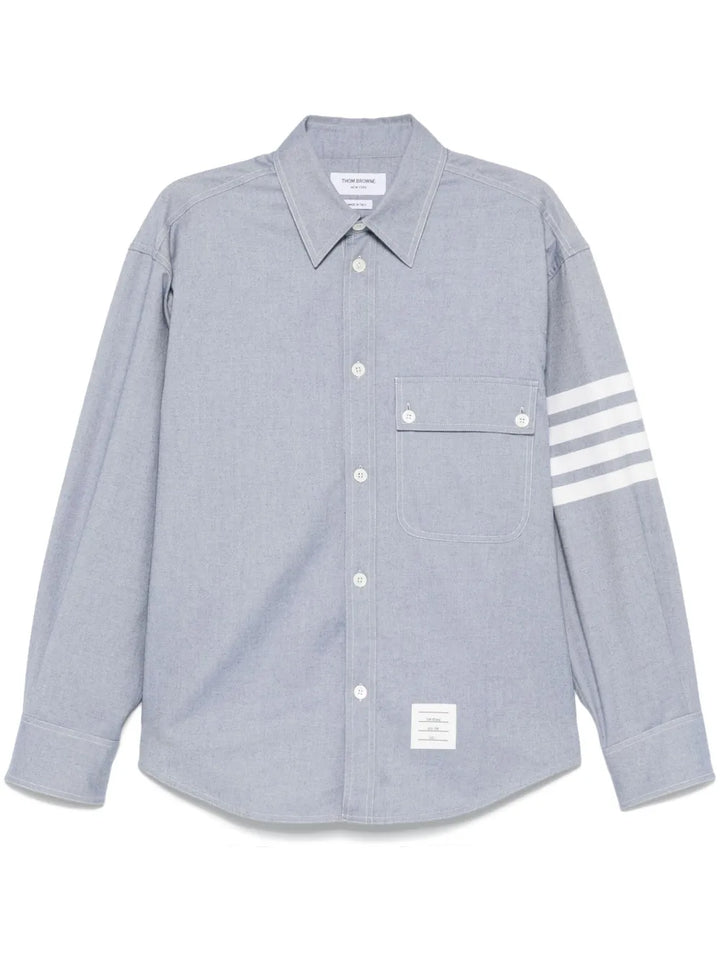 Thom Browne SHIRT - Blue | a86c271d7b922c7591723e72f6cfad7007237af3