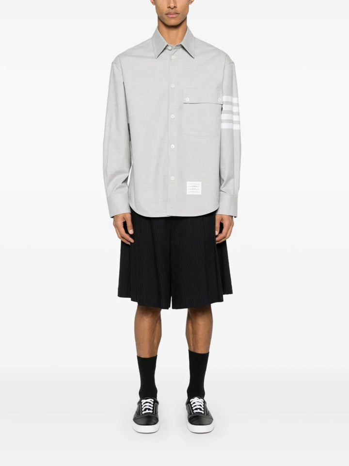 Thom Browne SHIRT - Grey | 031030316af1d3fcb9edc0ddd7ca4ba653f94193
