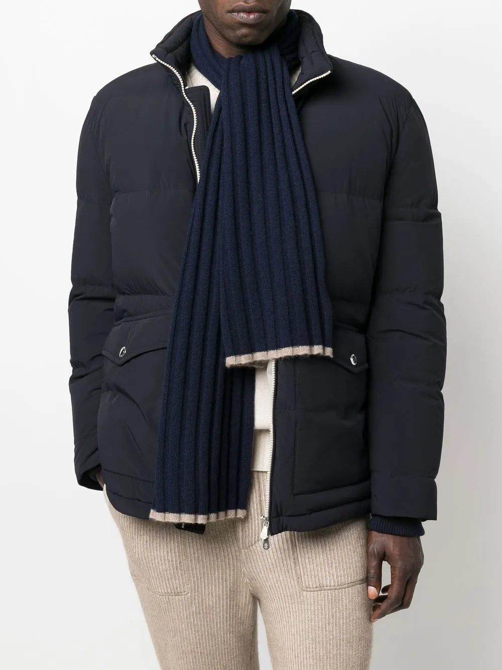 Brunello Cucinelli SCARF - Blue | e36e750b86ade6696d6a79c08ff47a87f7f2d8bd