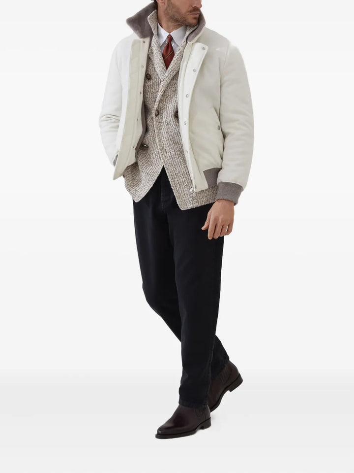 Brunello Cucinelli SWEATER - Brown | 98356e130eae601f48306e0a436c0a2c36a75c1e