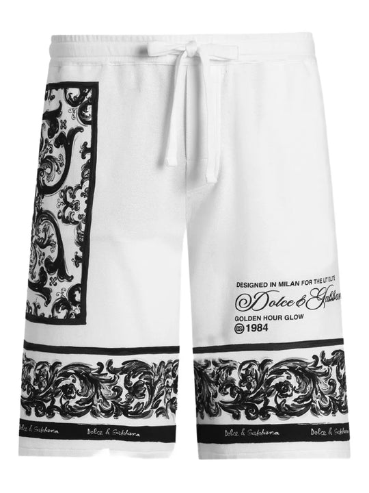 Cotton Shorts With Logo