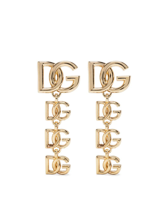 Logo Drop Earrings