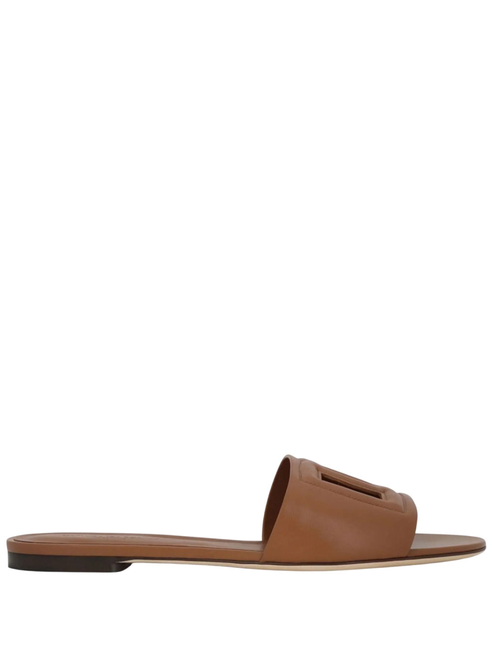 Dolce & Gabbana Slippers - Brown | 6dce96980e86f4fd2eab1d61df5d59d9480f42ca