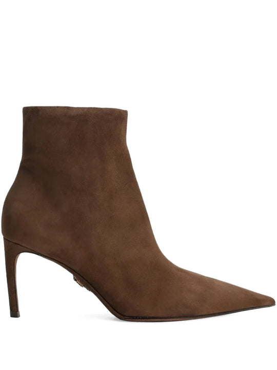 Devotion Pointed-Toe Ankle Boots 75mm