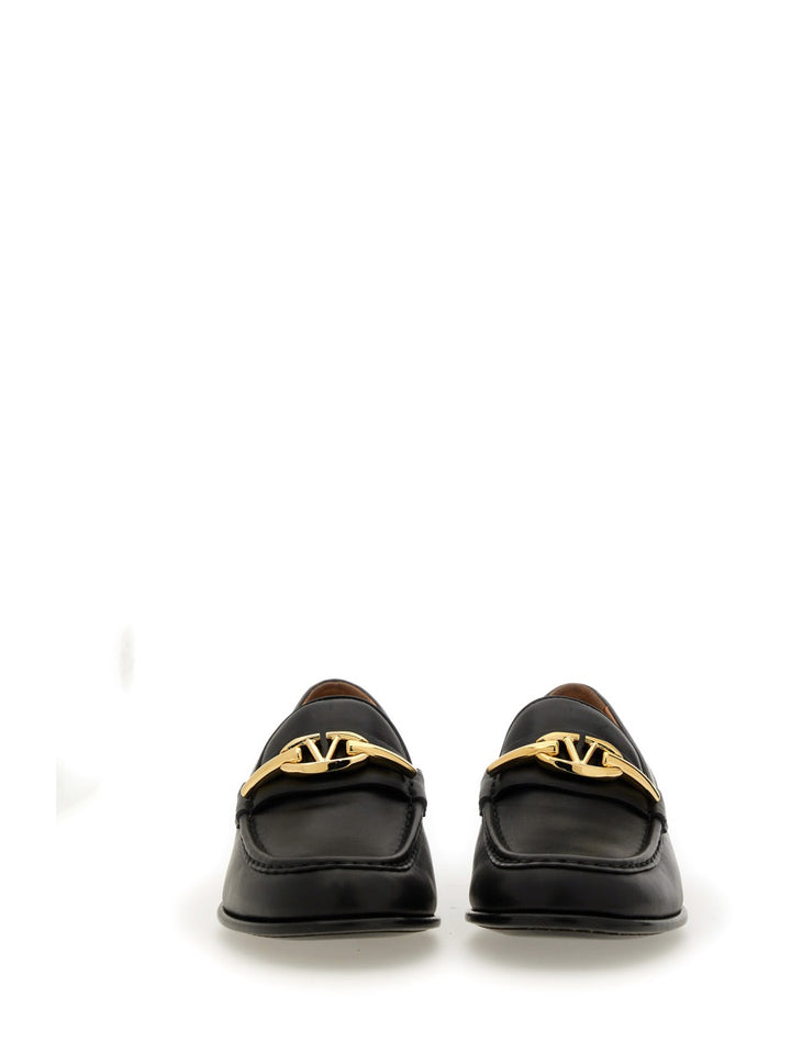Valentino Garavani Loafers - Black | Wanan Luxury