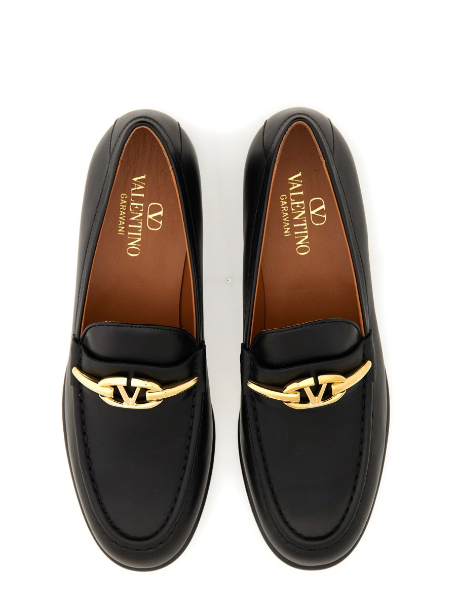 Valentino Garavani Loafers - Black | Wanan Luxury