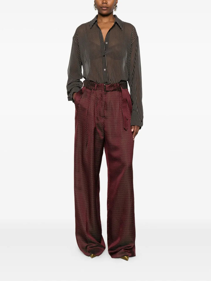 Dries Van Noten PANTS - Red | f4c0e97358cb36c5ea2b4cc935872b4cc5a3628c