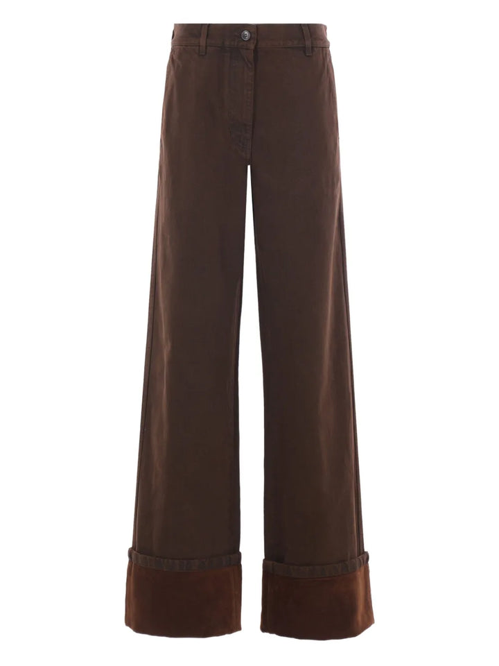 Dries Van Noten PANTS - Brown | fb290fab8b881a2e8b8e8319a80e2088cdf2282a