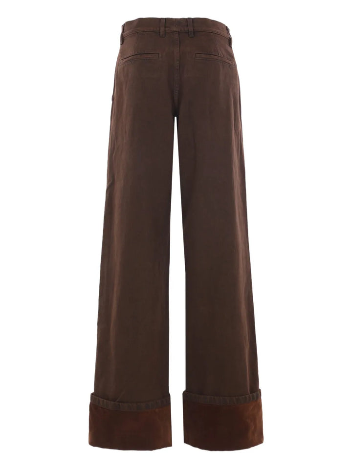 Dries Van Noten PANTS - Brown | c935ba3cddc4fd4e0e54bcd8749b56226368a6fe