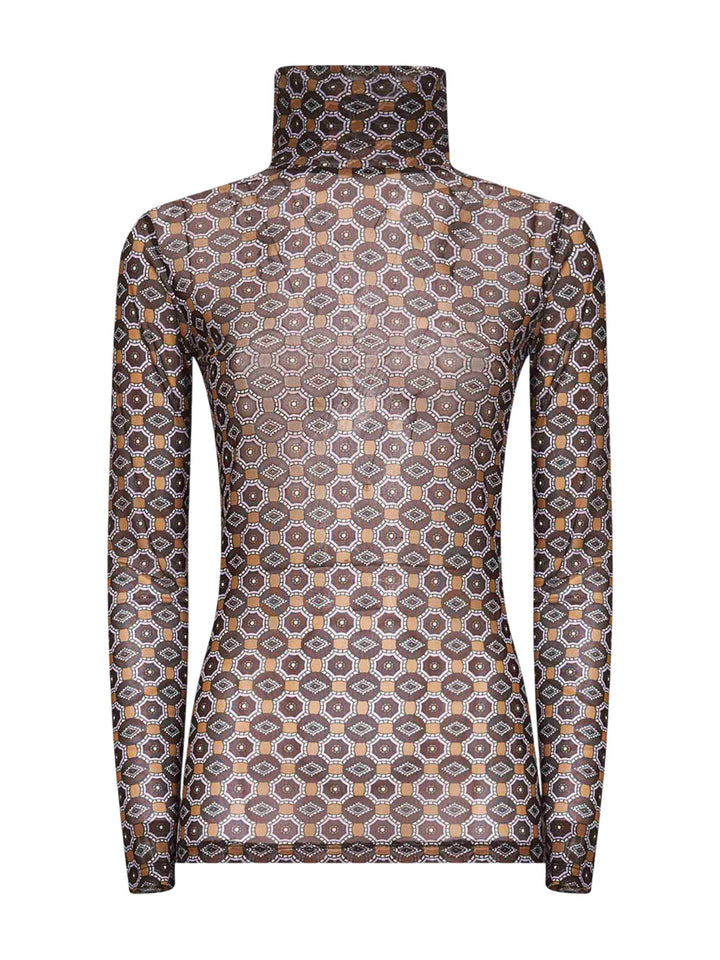 Dries Van Noten TOP - Brown | 4034496f0104c0641008ed45c392e626b5cd830c