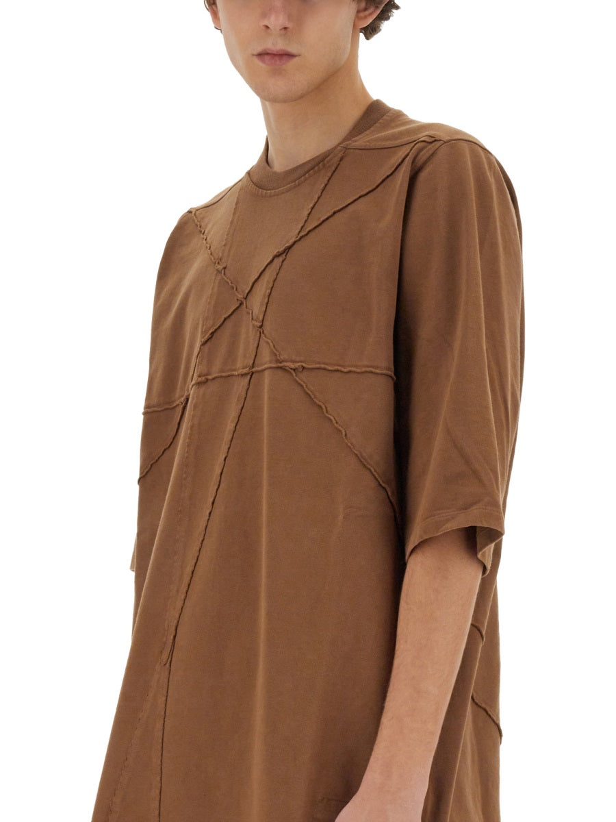 Rick Owens X Drkshdw T shirts - Brown | 4fbca87fc61cd9fd39bd08c71f10bb7a5549dd5d
