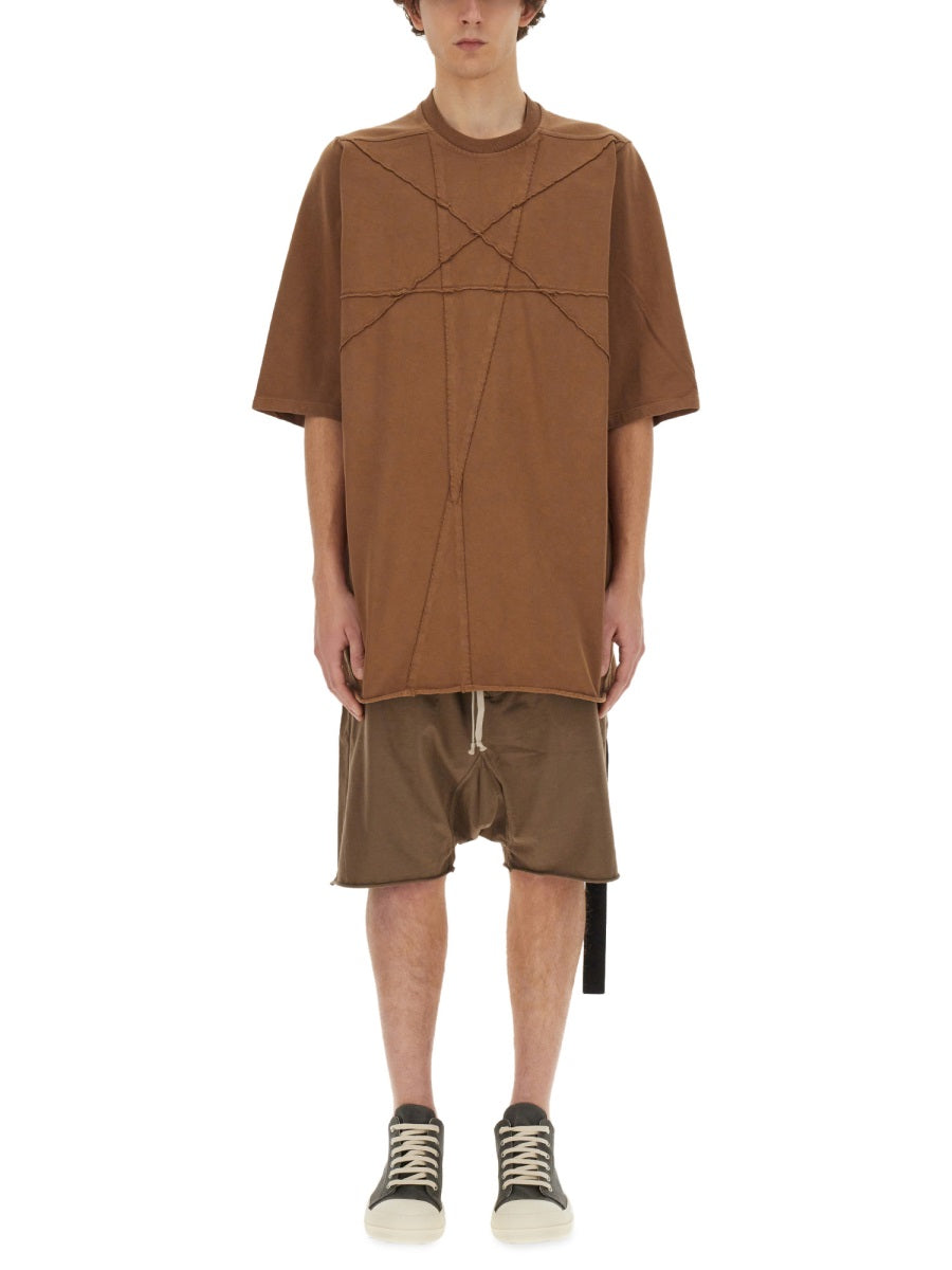 Rick Owens x Drkshdw T shirts - Brown | Wanan Luxury