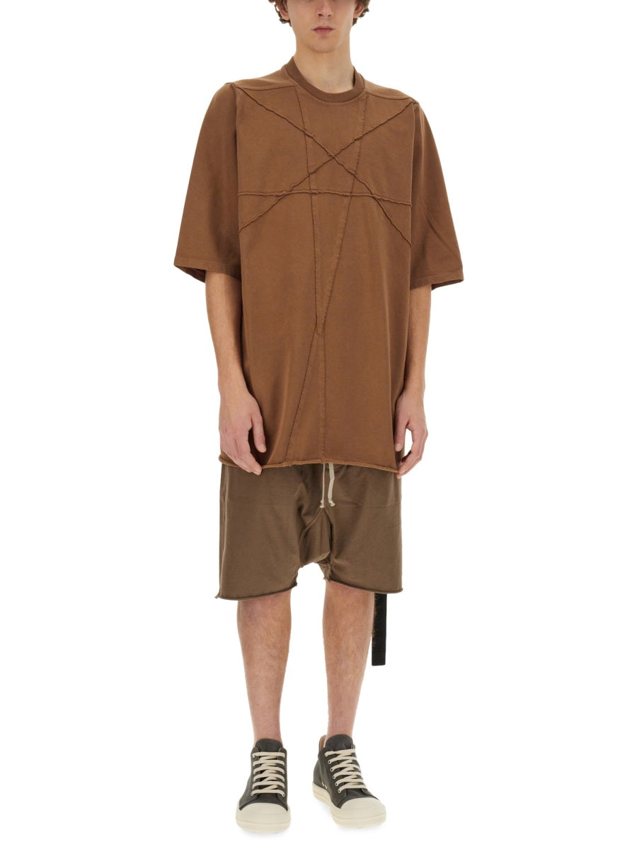 Rick Owens X Drkshdw T shirts - Brown | 4ea71ef5ed84c40e1ecebc91a6a78be7ad39ca56