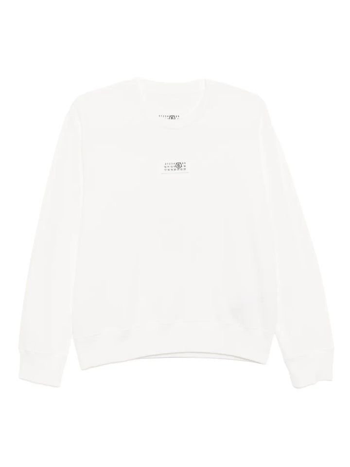 Mm6 Maison Margiela SWEATSHIRT - White | 0697b32c229a2d5b4e0598c29139e74085abdbfb