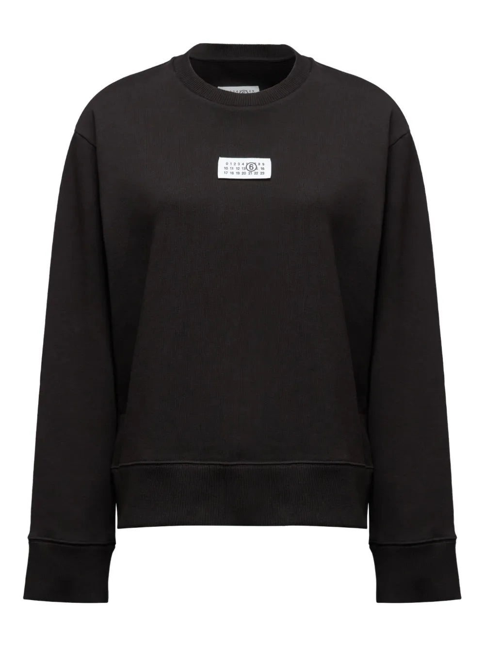 Mm6 Maison Margiela SWEATSHIRT - Black | 508f6ec64bd708555df3be36a9e2370777928d0e