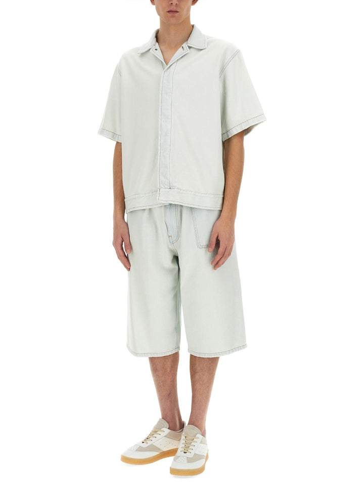 MM6 Maison Margiela Shorts - Blue | Wanan Luxury