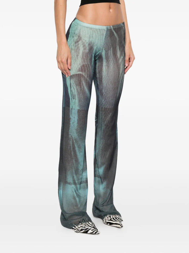 Jean Paul Gaultier PANTS - Blue | f198e5d61a1455ee4eeec8a786e0487101816a7d