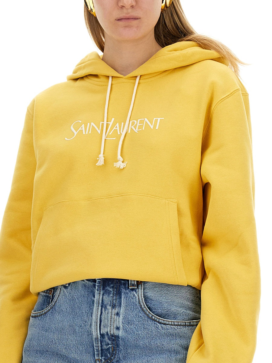 Saint Laurent Sweatshirts - Yellow | Wanan Luxury