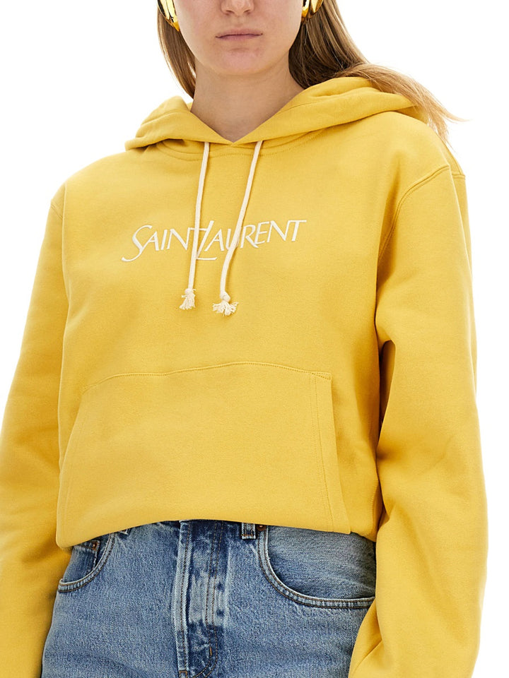 Saint Laurent Sweatshirts - Yellow | Wanan Luxury