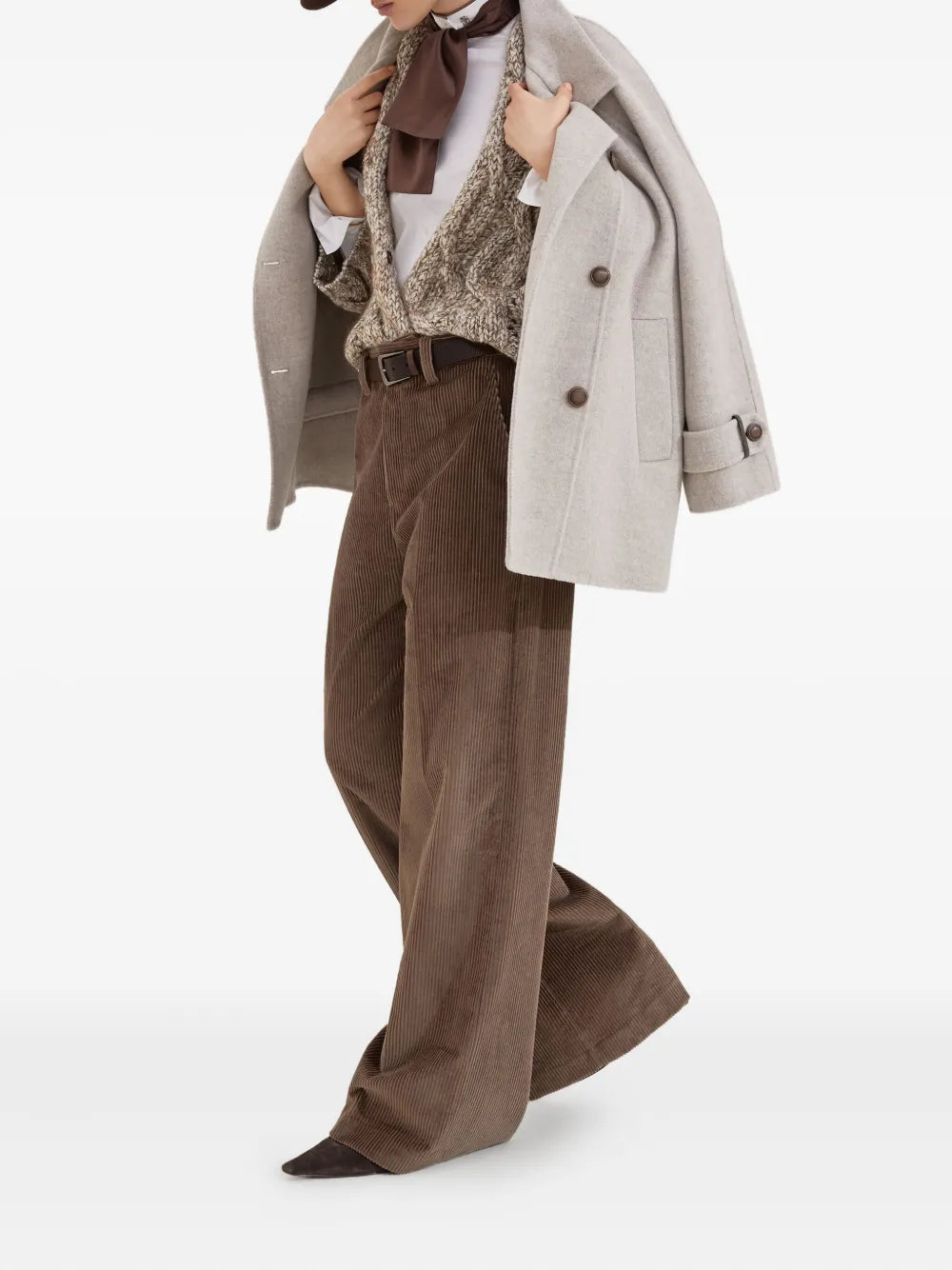 Brunello Cucinelli SWEATER - Brown | c6f821eb6128a16e2178a8a9a892d5b99958bc4a