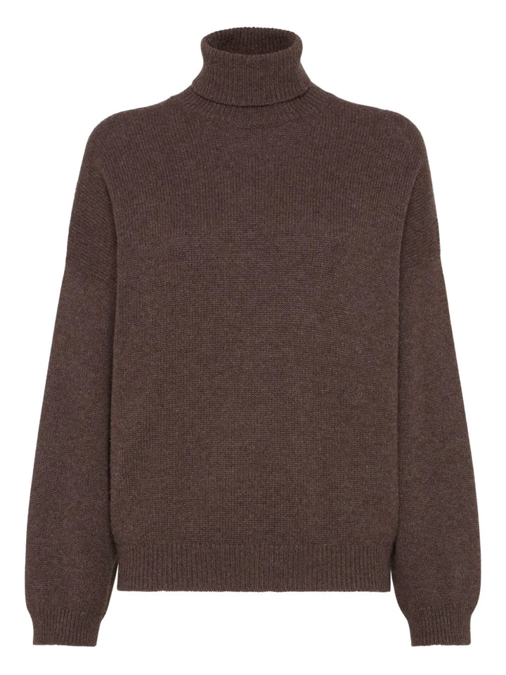 Brunello Cucinelli SWEATER - Brown | 15310a256ce22f0b0af4f0465d1331f52bd3af9d