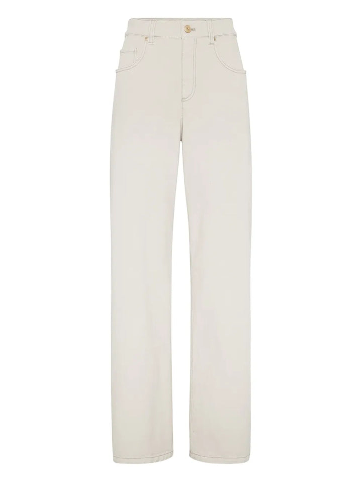 Brunello Cucinelli PANTS - White | 08e8929ed61f09ee277f261d00e5061f037c6852