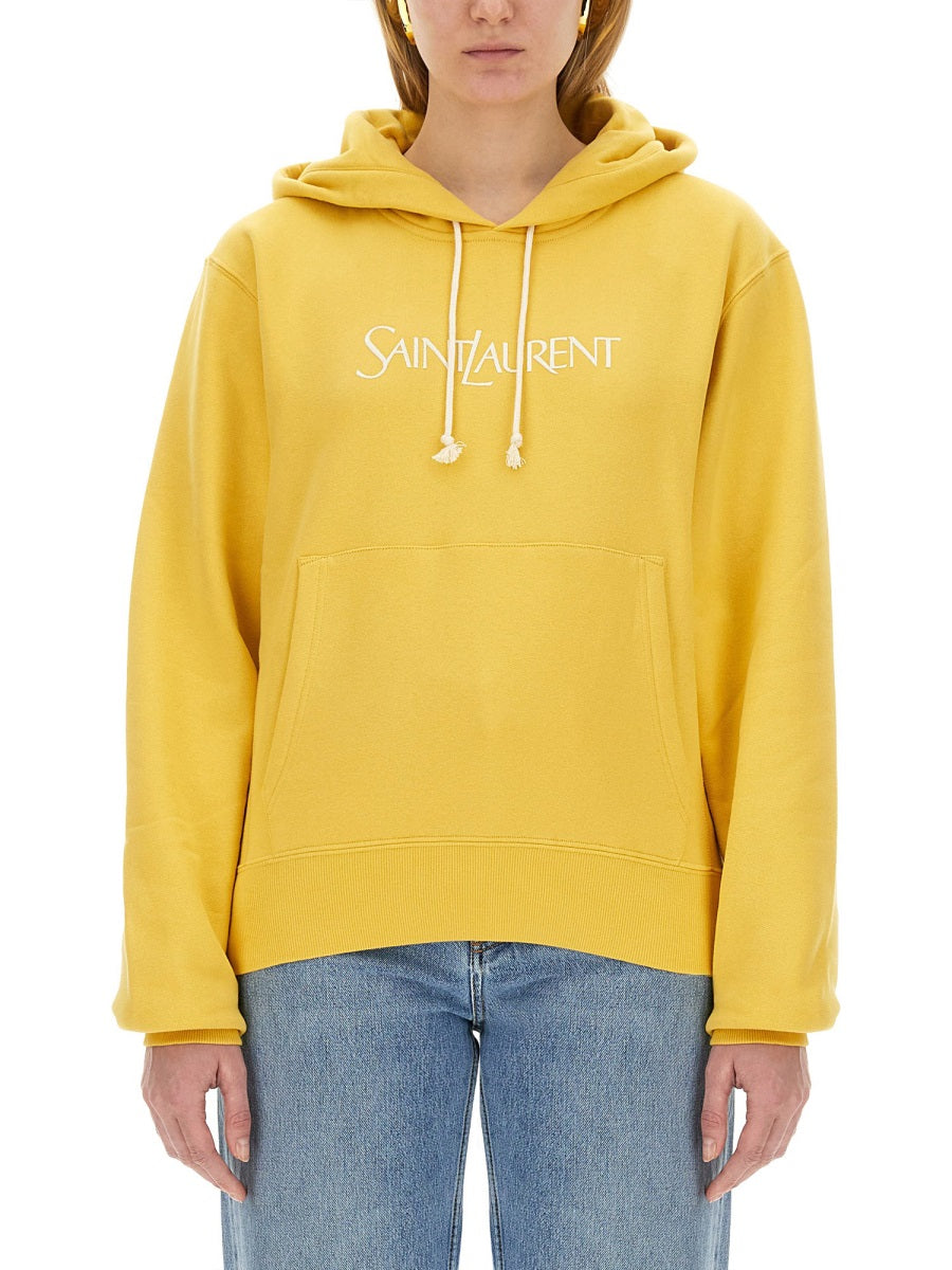 Saint Laurent Sweatshirts - Yellow | Wanan Luxury