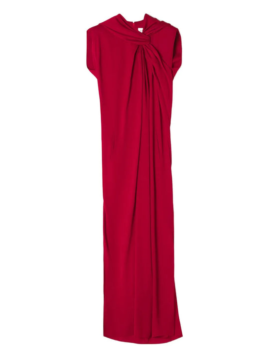 Long Draped Dress