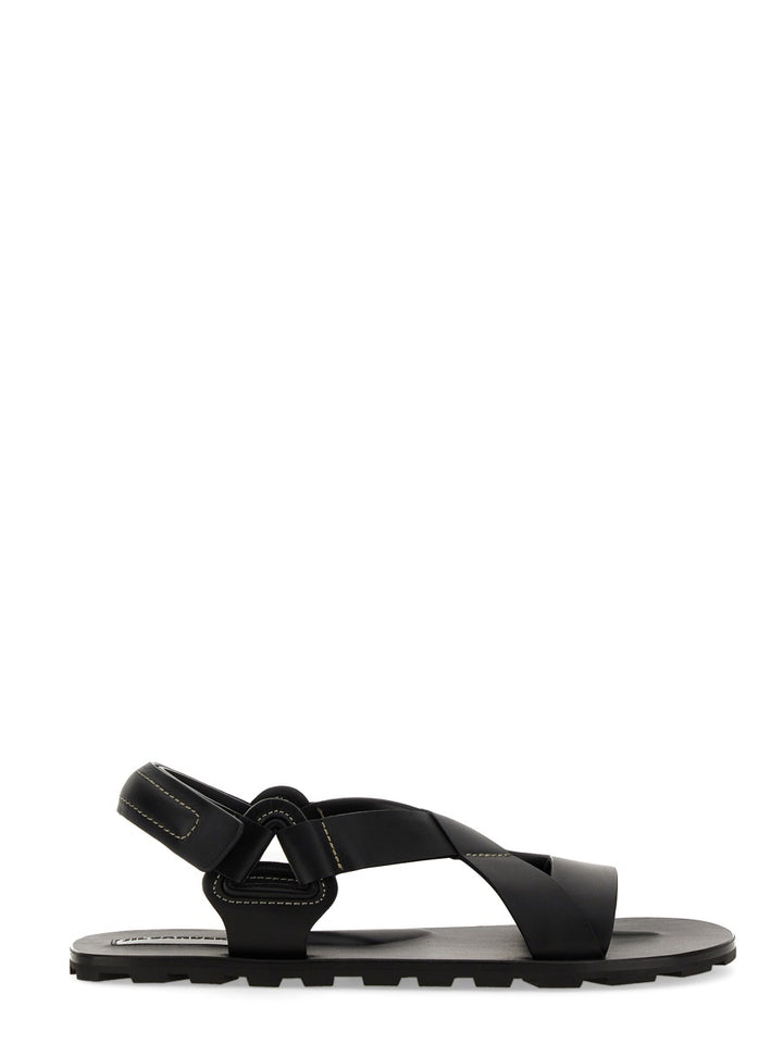 Jil Sander Sandals - Black | Wanan Luxury