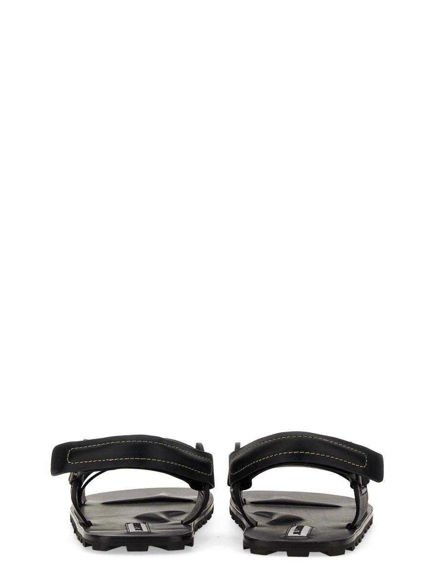Jil Sander Sandals - Black | Wanan Luxury