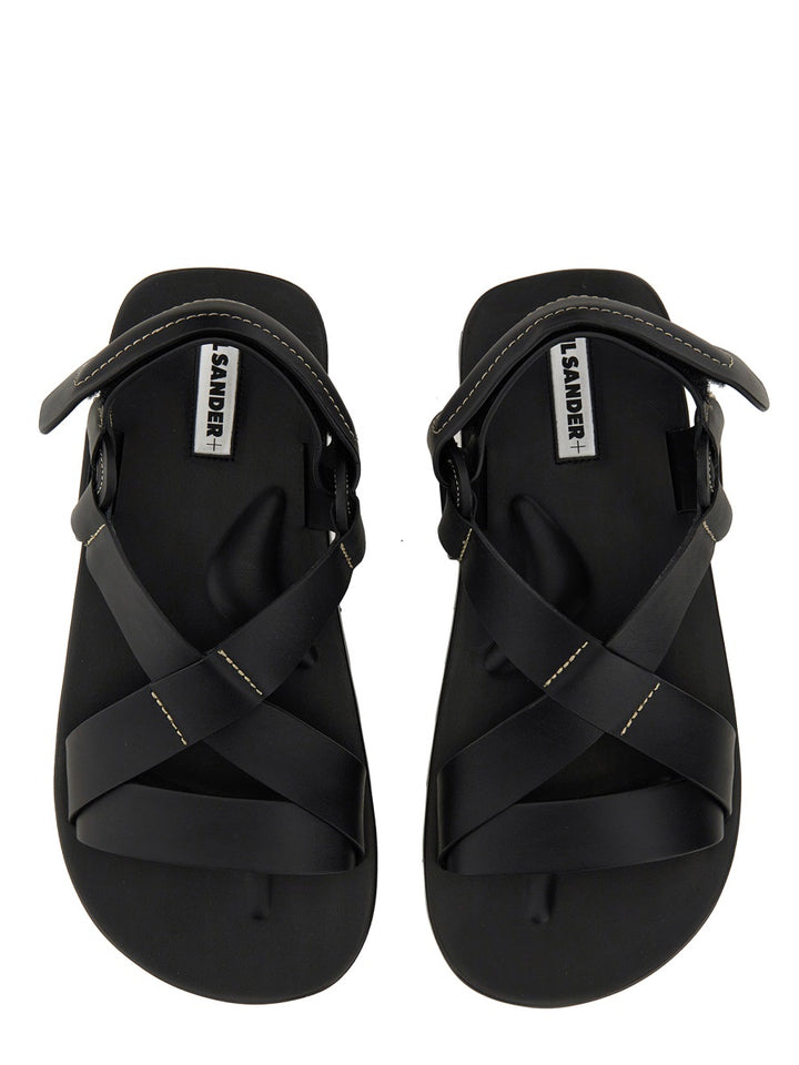 Jil Sander Sandals - Black | Wanan Luxury