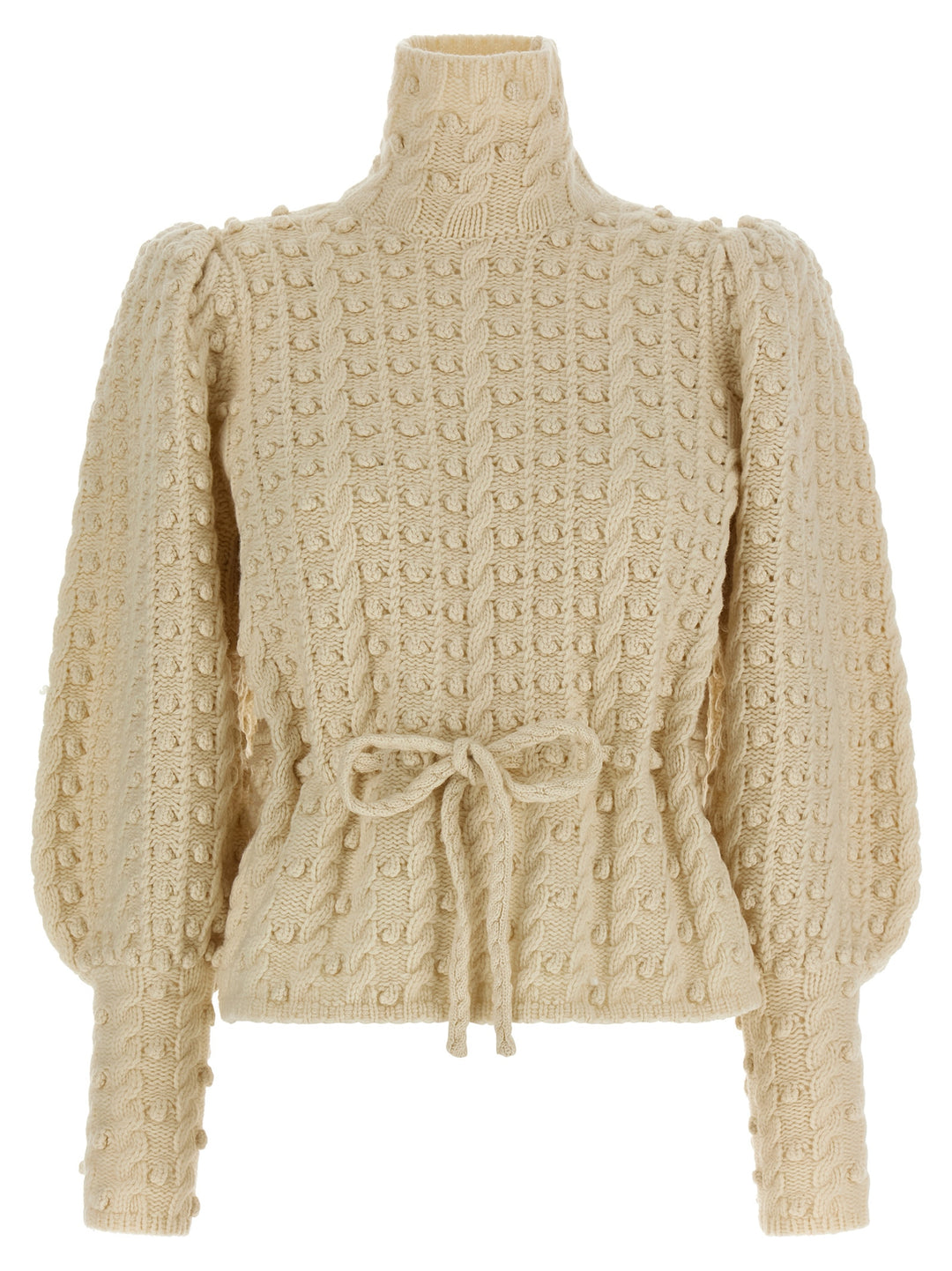 Zimmermann Vailant Wool Bauble Sweaters and Cardigans - White | b529c4f198ab3bbb0cdf7ab2d481b9f246a05328