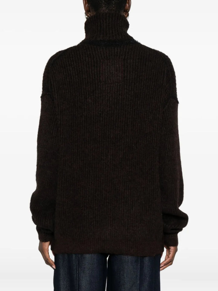 Uma Wang SWEATER - Brown | fd1d2ca5be146b99162ca3d3d4a5b8ed5bf3ab01