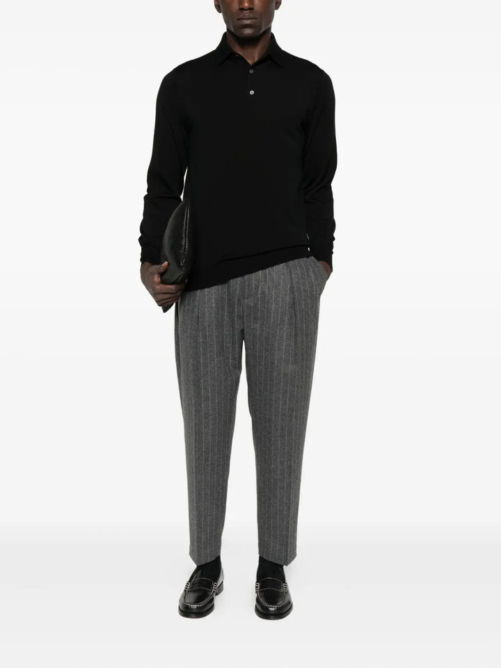 Lardini POLO - Black | 6cd76b4b0156d57e5e998d4909127e5698968565