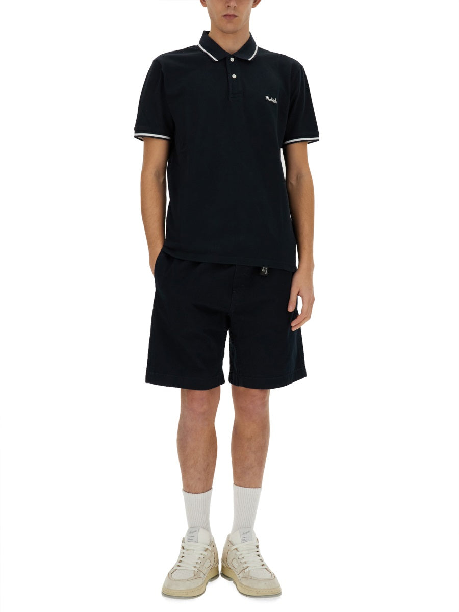 Woolrich Shorts - Blue | Wanan Luxury