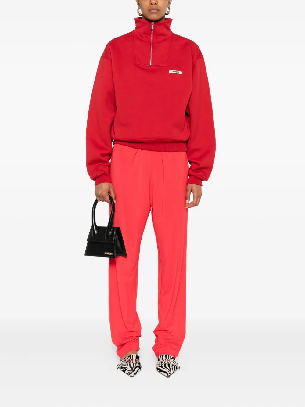 Jacquemus SWEATSHIRT - Red | 4907b150cf06d22ac794a55bc97c99775065c421