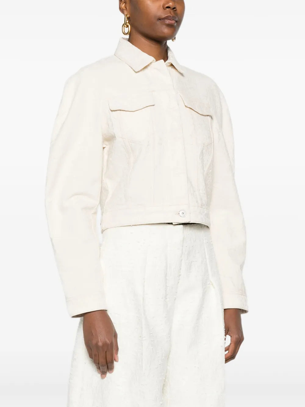 Jacquemus JACKET - White | 8e05656d07dbdc897add4e0e585a5f8986040ed8