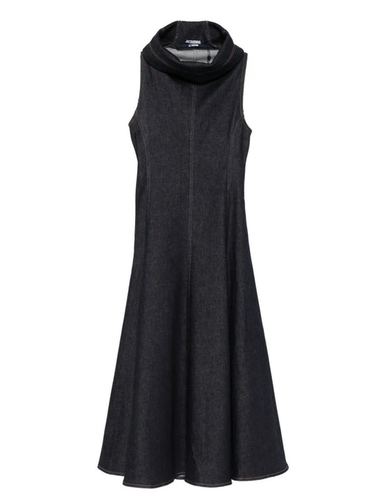 Sleeveless A-Line Dress